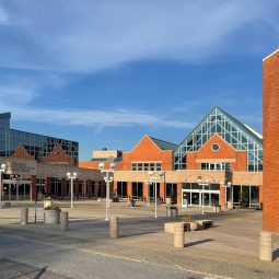 Exterior photo of Carroll Community College in Westminster, MD