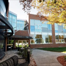 Exterior photo of Chesapeake College in Wye Mills, MD